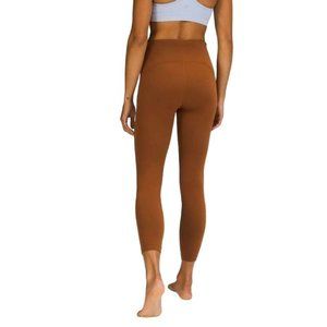 Lululemon Sz 4 Instill High Rise Tight 25" Copper Brown Yoga Gym